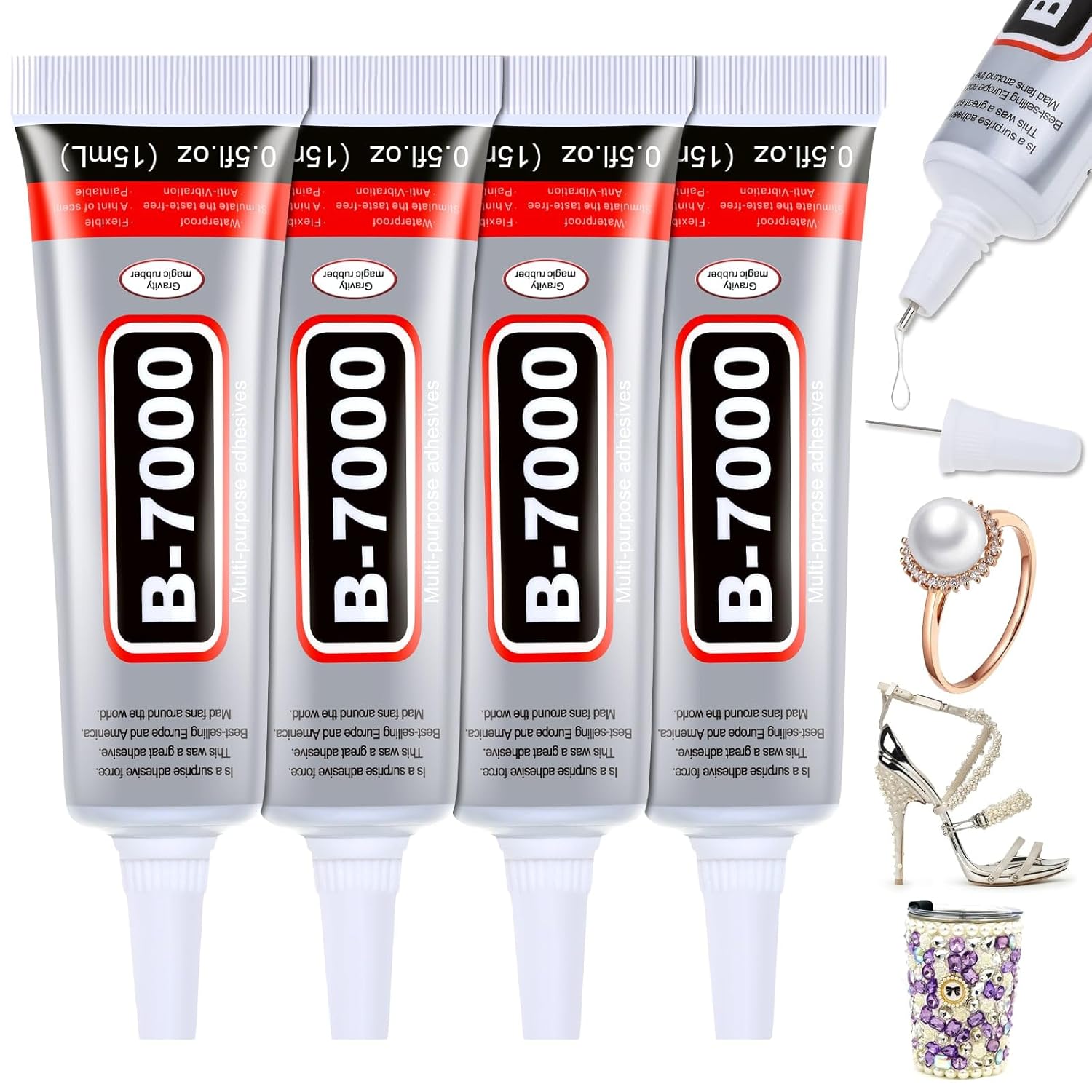 Jewelry Repair & Watches Photos - 1-10Pcs B-7000 Super Glue Loolifl Safety