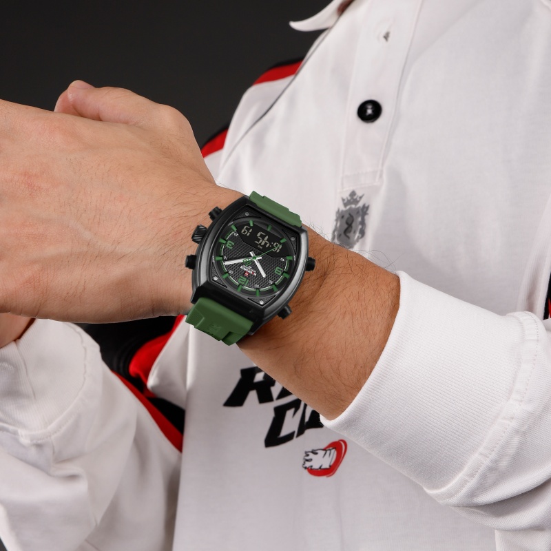 NAVIFORCE Men Dual Display Wat - Watch Display Box recensione e prezzo