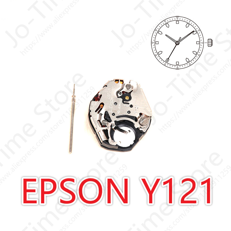 Y121 Quartz Watch Movement wit - Jewels In Quartz Watches recensione e prezzo