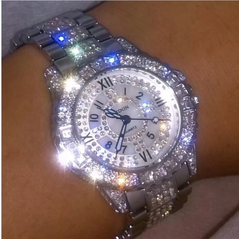 Luxury Shiny Fine Zircon Quart - Jewels In Quartz Watches recensione e prezzo