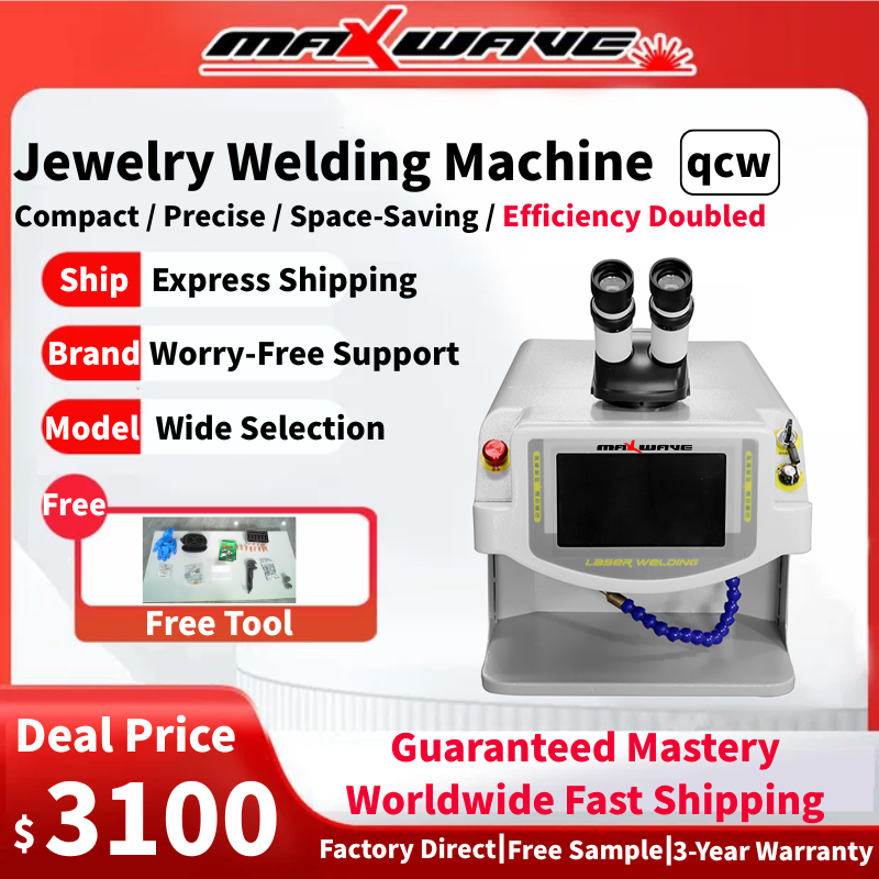 QCW Pulse Laser Welder 60W-200 - Jewelry Repair & Watches Photos recensione e prezzo