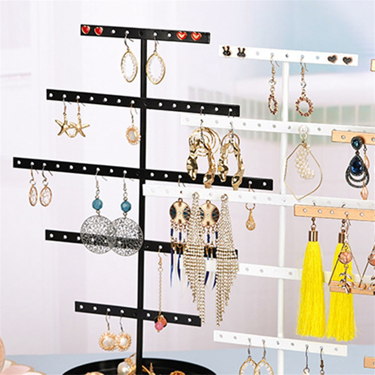 ABQR Black 3-Layer Simple Earr - Jewelry & Watches Sp Z Oo Ul Frezerów 3 recensione e prezzo