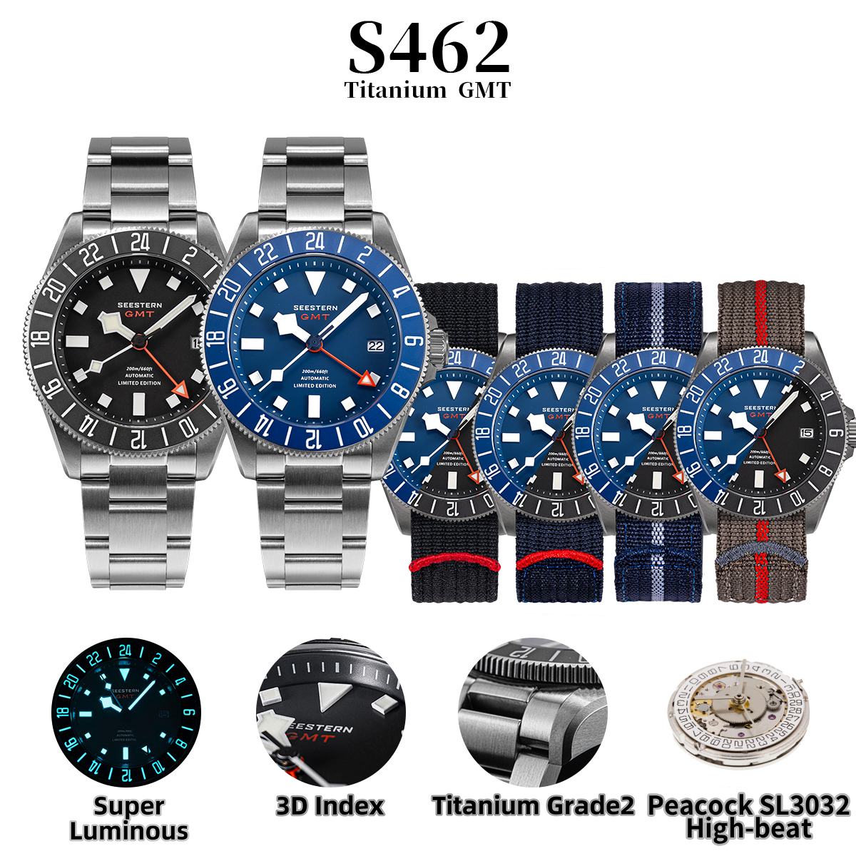 SEESTERN Diver Man Watch Titan - Automatic Watch Winder recensione e prezzo