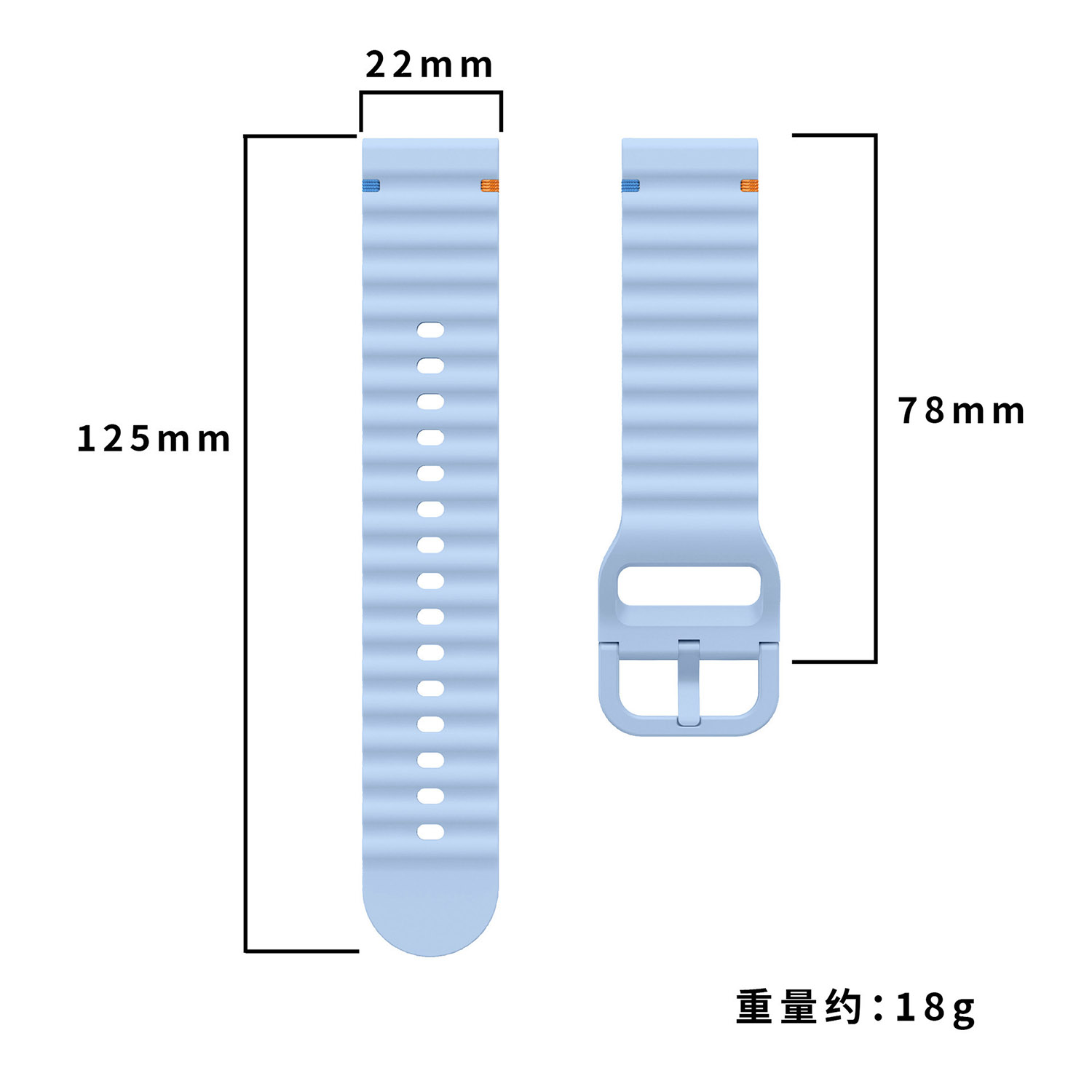 22mm Silicone Wriststrap For X - A1 Watches & Jewelry New York Photos recensione e prezzo