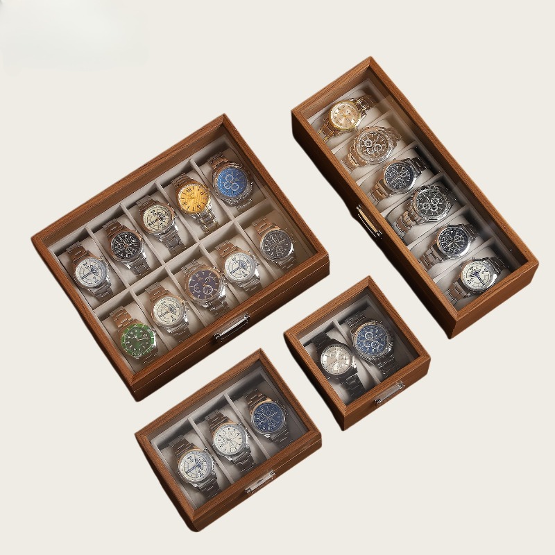 Wood Grain Watch Box 2/3/6/10  - Watch Display Box recensione e prezzo