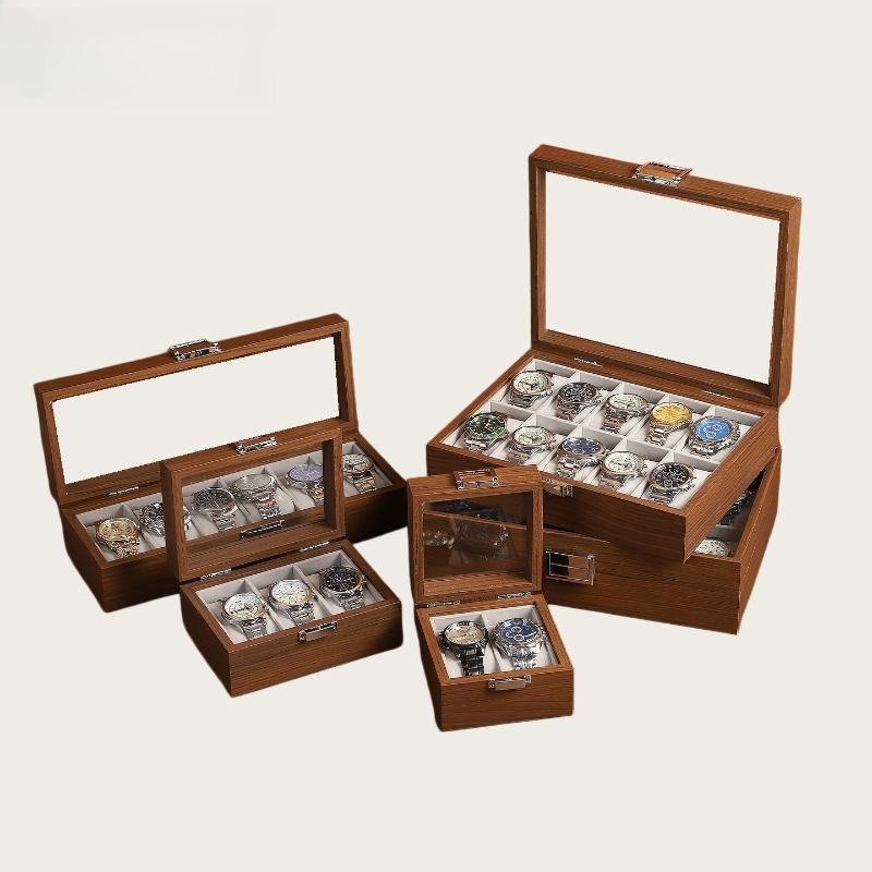 Wood Grain Watch Box 2/3/6/10  - Watch Display Box recensione e prezzo