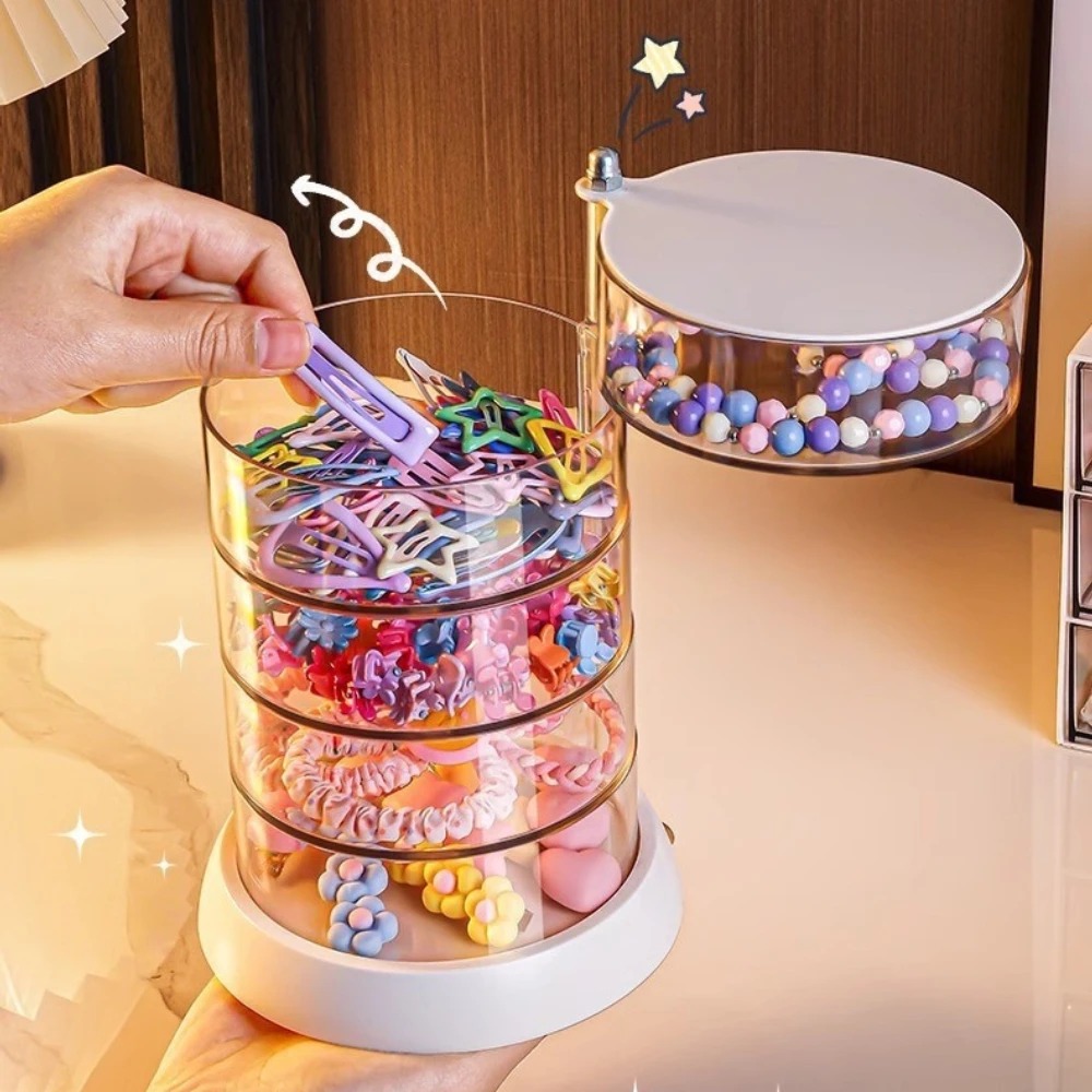 360 Rotating Clear Hair Access - Jewelry & Watches Sp Z Oo Ul Frezerów 3 recensione e prezzo