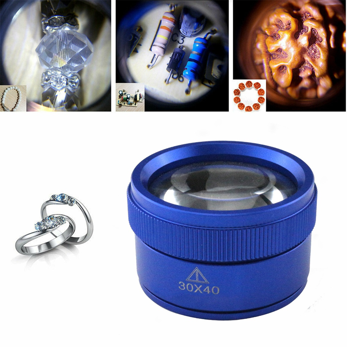 ABNJ 40X30 Loupe Jewelry Eye G - Jewelry Repair & Watches Photos recensione e prezzo