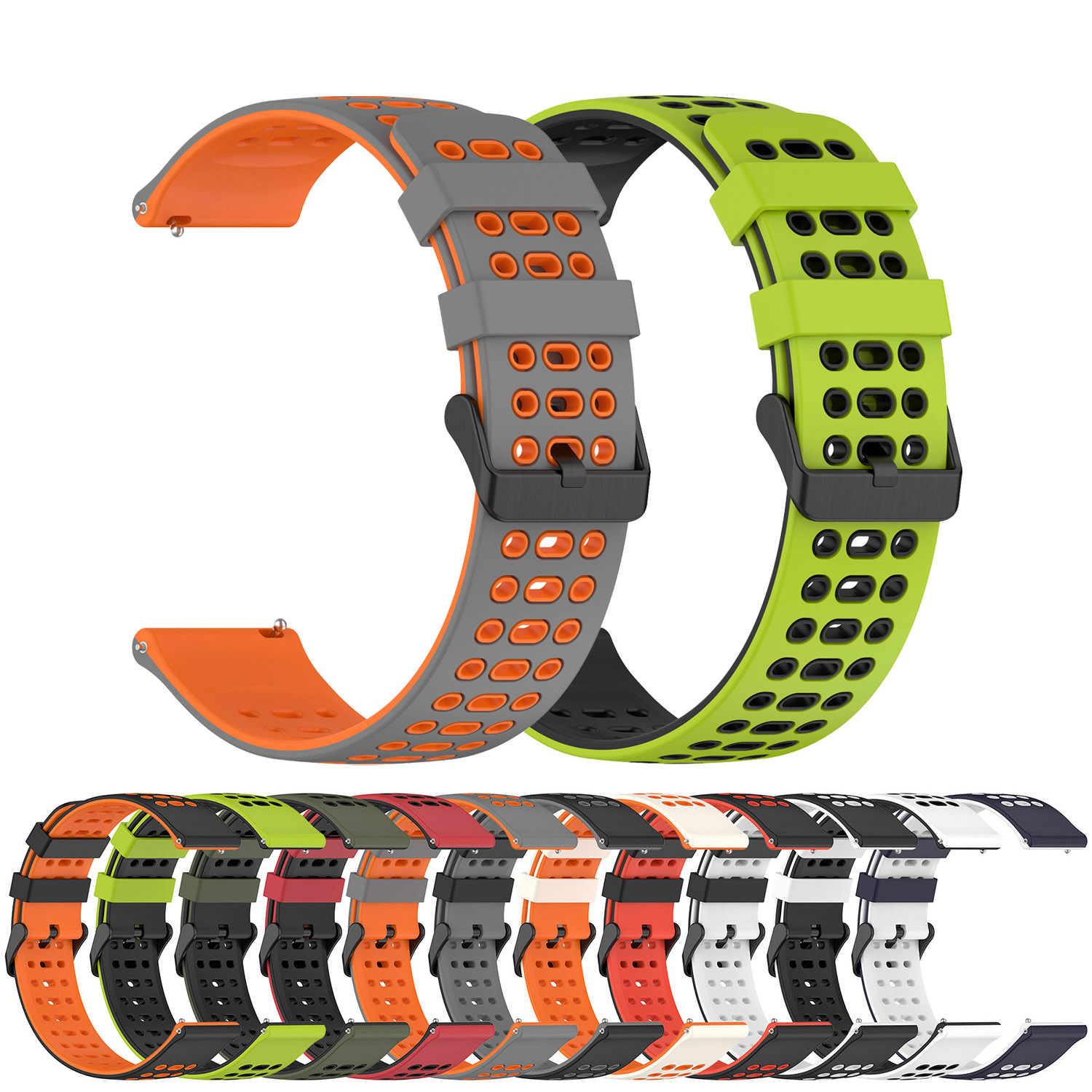 22mm Sports Silicone Strap For - A1 Watches & Jewelry New York Photos recensione e prezzo