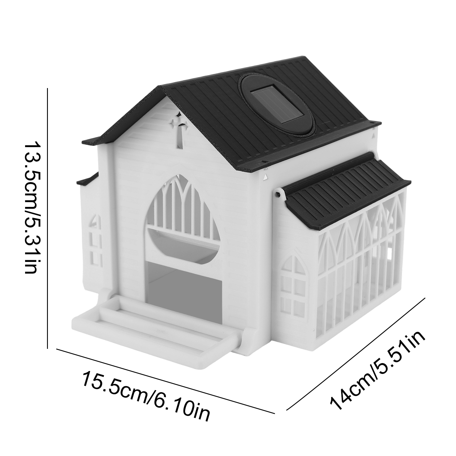 Church-Shaped Metal Bird Feede - Watches & Jewelry Repair Center New York recensione e prezzo