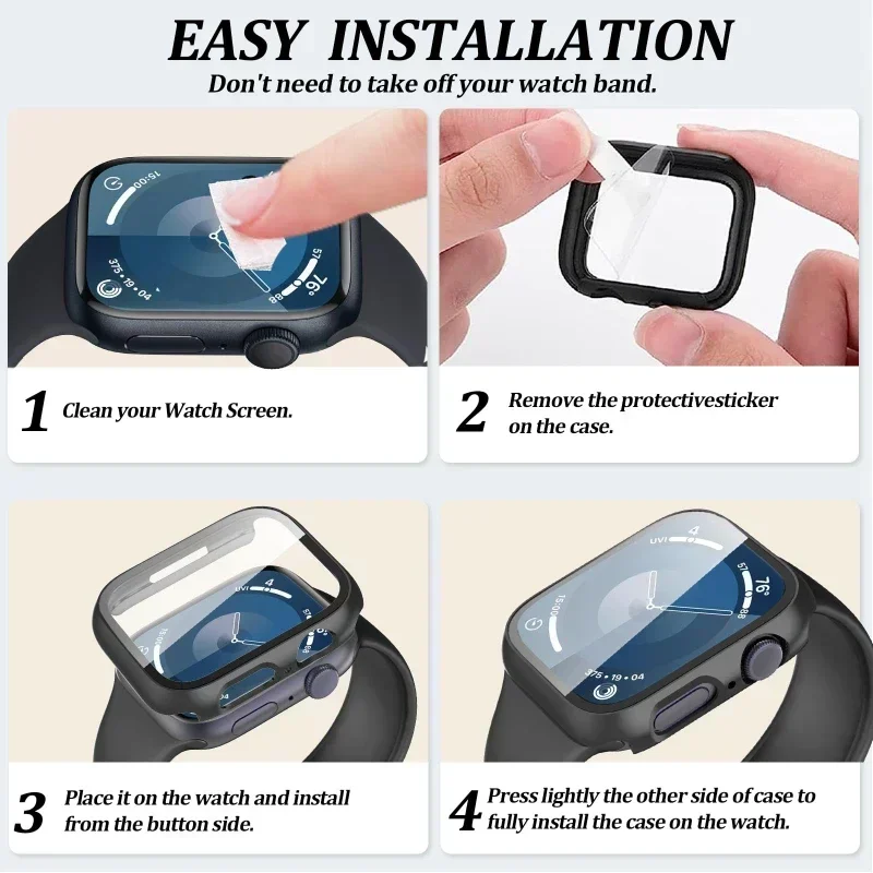 Glass+Case+Strap for Apple Wat - Jewelry Smart Watches recensione e prezzo