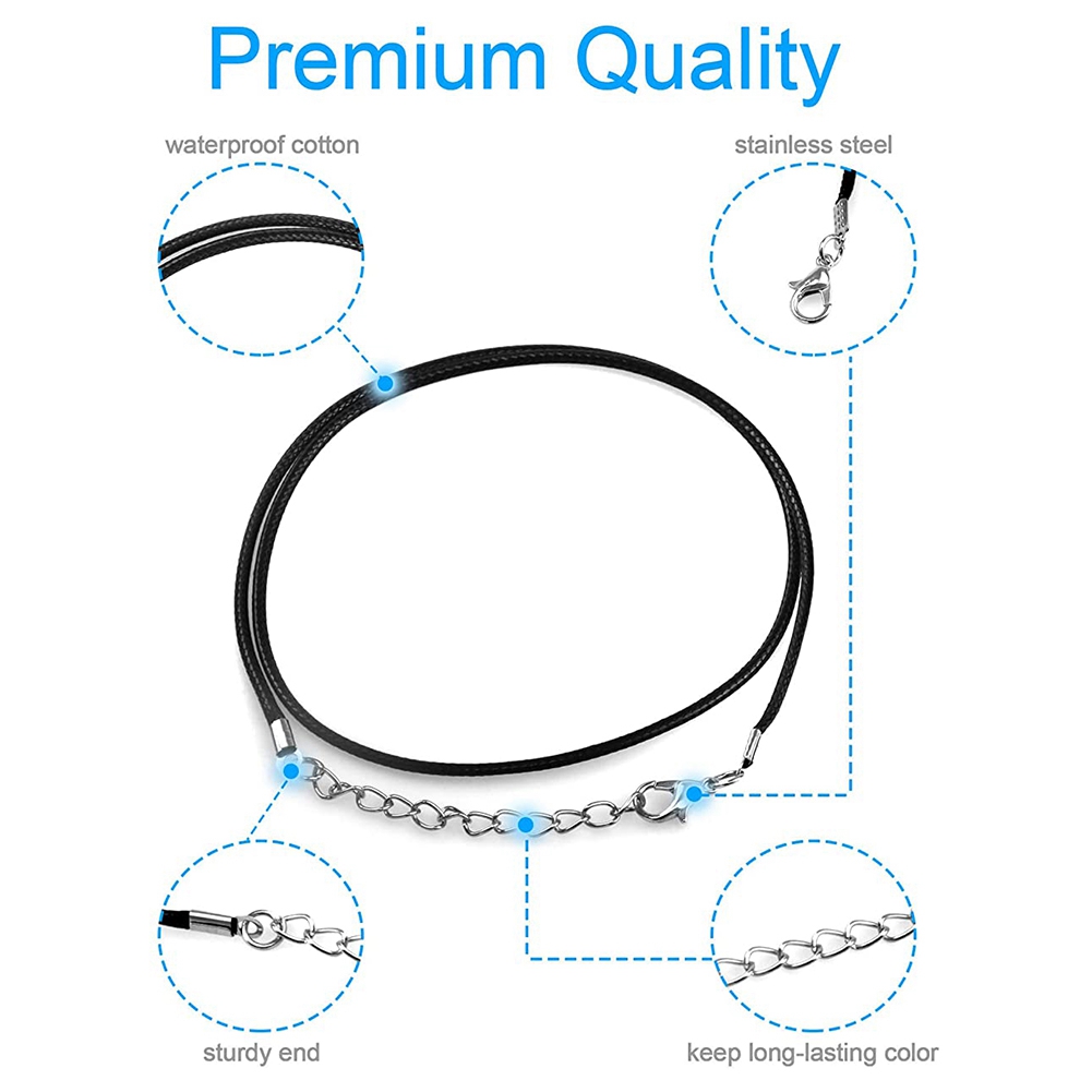 ABQR 24PCS Cord Necklace, 20 i - Jewelry & Watches Sp Z Oo Ul Frezerów 3 recensione e prezzo
