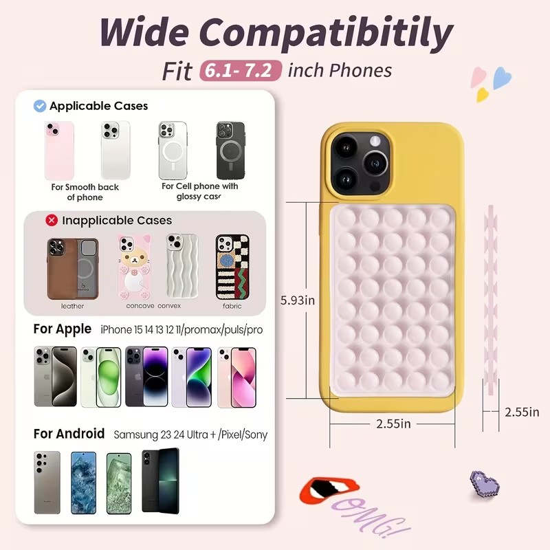 2-Pack Silicone Suction Phone  - Watches & Jewelry Repair Center New York recensione e prezzo