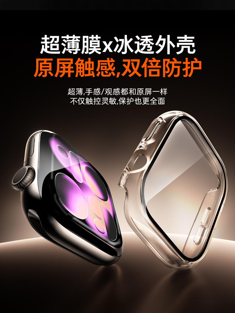 3pcs Glass+Cover For Apple Wat - Jewelry Smart Watches recensione e prezzo