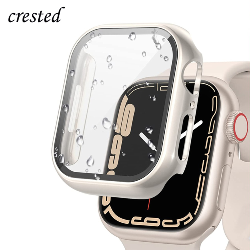 Glass+Cover For Apple Watch ca - Jewelry Smart Watches recensione e prezzo