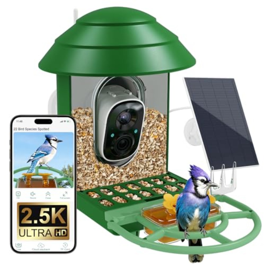 Bird Feeder with Camera for Ou - Watches & Jewelry Repair Center New York recensione e prezzo