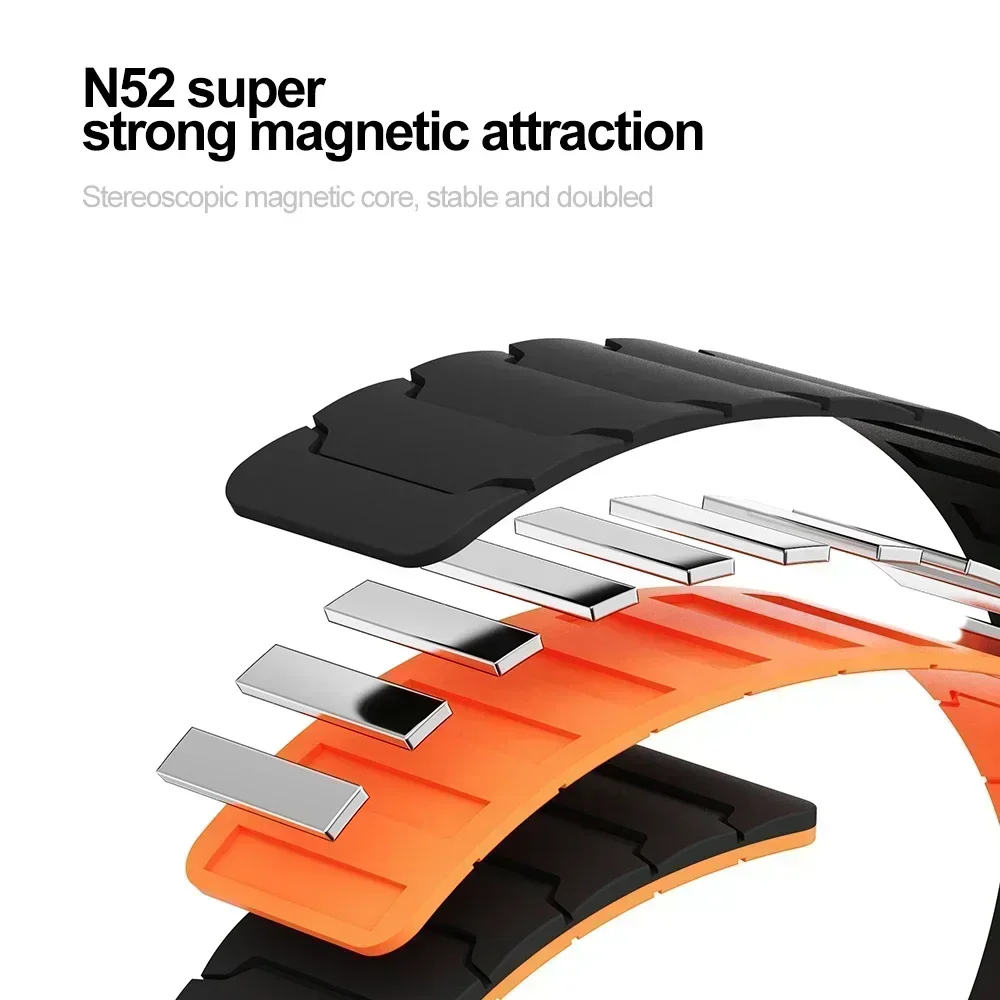 22mm Sport Magnetic Silicone B - A1 Watches & Jewelry New York Photos recensione e prezzo