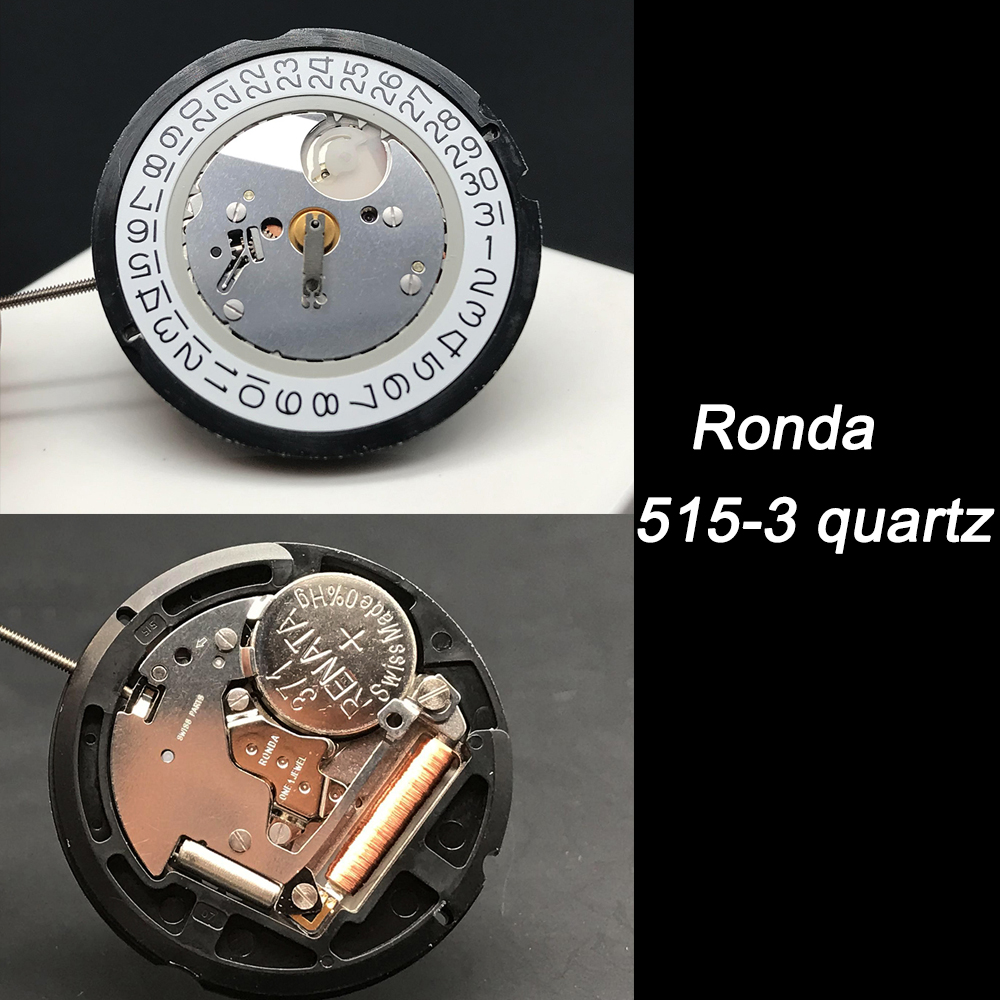 Wristwatch SW Parts Ronda 515  - Jewels In Quartz Watches recensione e prezzo