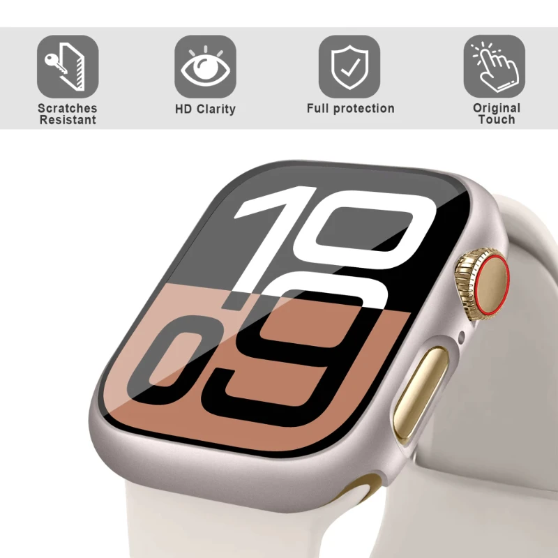 Tempered Glass+cover For Apple - Jewelry Smart Watches recensione e prezzo