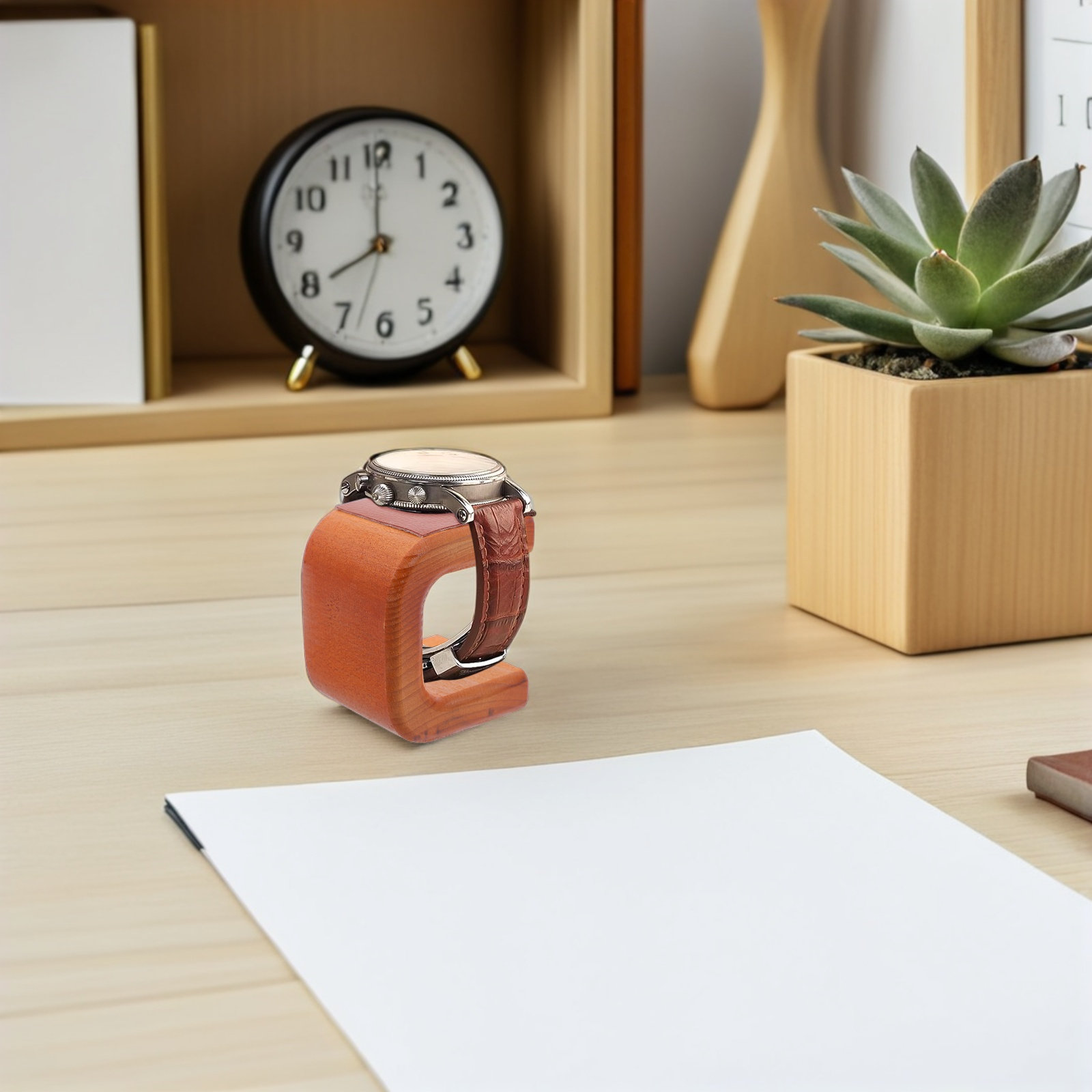 Wooden Watch Display Stand for - Jewelry Smart Watches recensione e prezzo