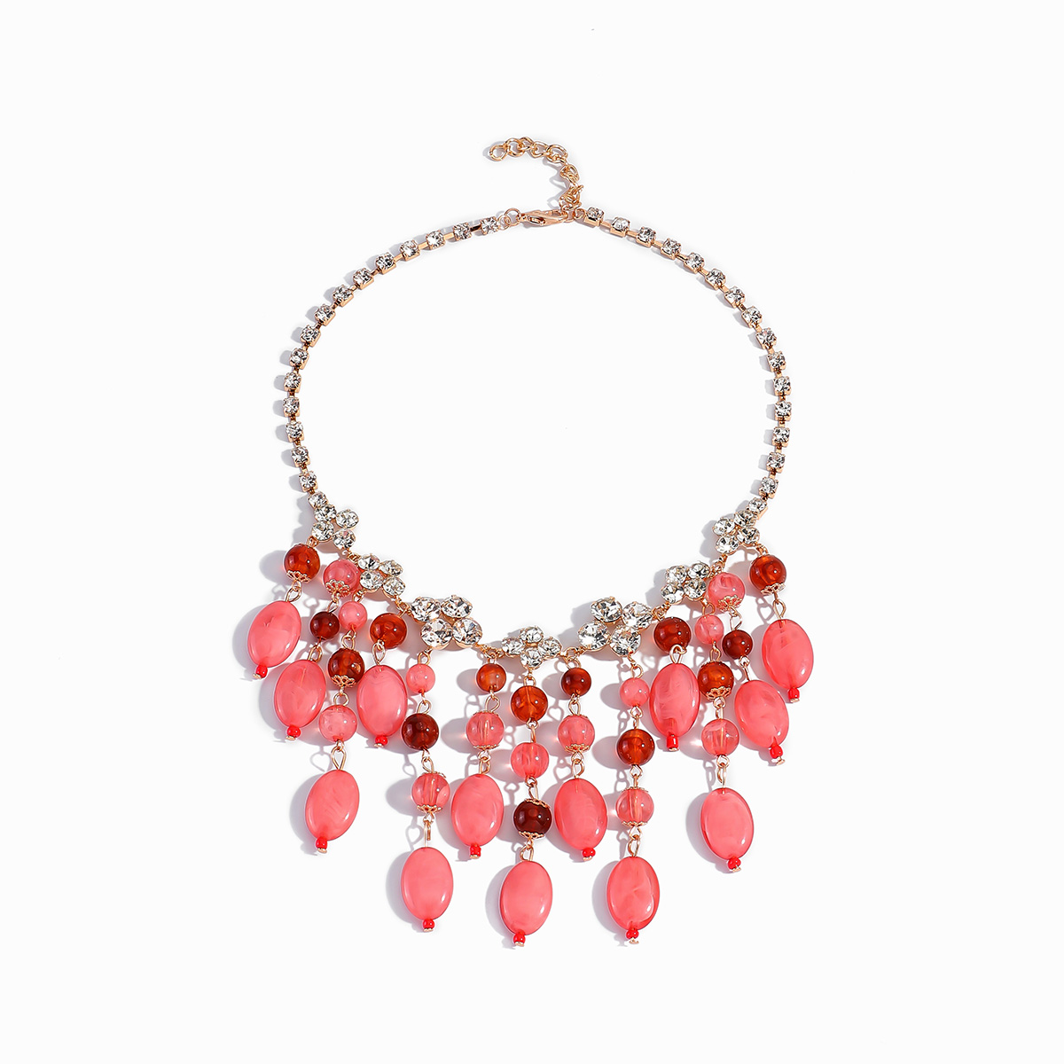 Trendy Pink Red Teardrop Beade - Jewelry & Watches Sp Z Oo Ul Frezerów 3 recensione e prezzo
