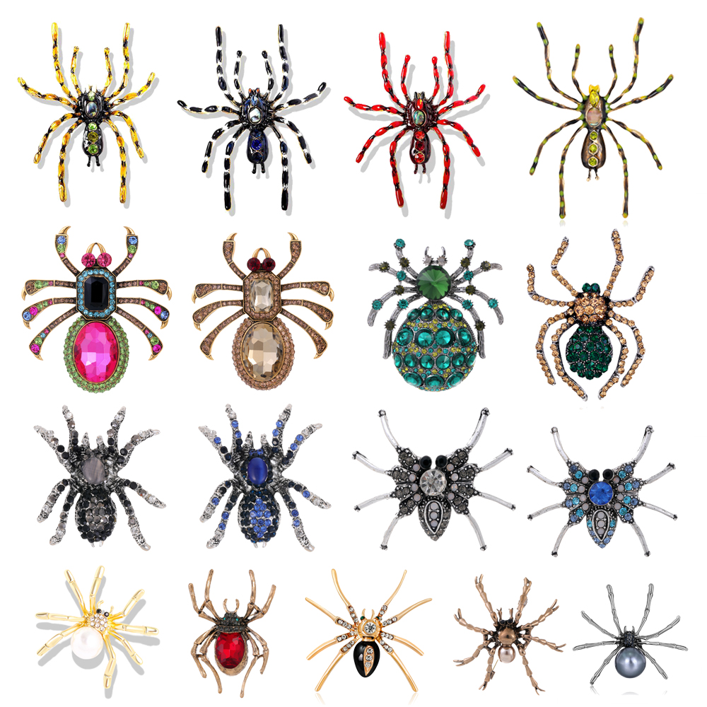 Hot Punk Exaggerated Spider Br - Al Ain Jewelry & Watches Exhibition 2025 recensione e prezzo
