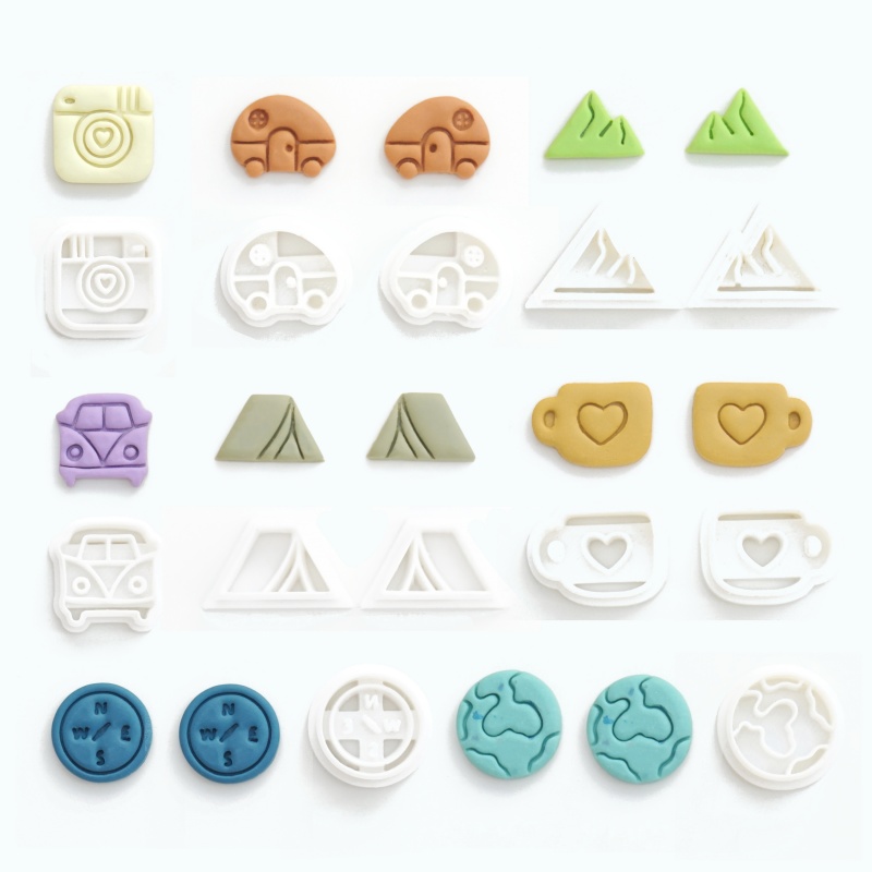 19mm Earring Polymer Clay Cutt - Al Ain Jewelry & Watches Exhibition 2025 recensione e prezzo