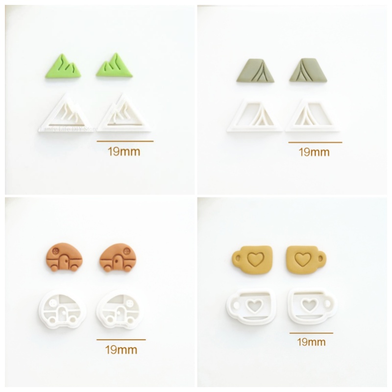 19mm Earring Polymer Clay Cutt - Al Ain Jewelry & Watches Exhibition 2025 recensione e prezzo