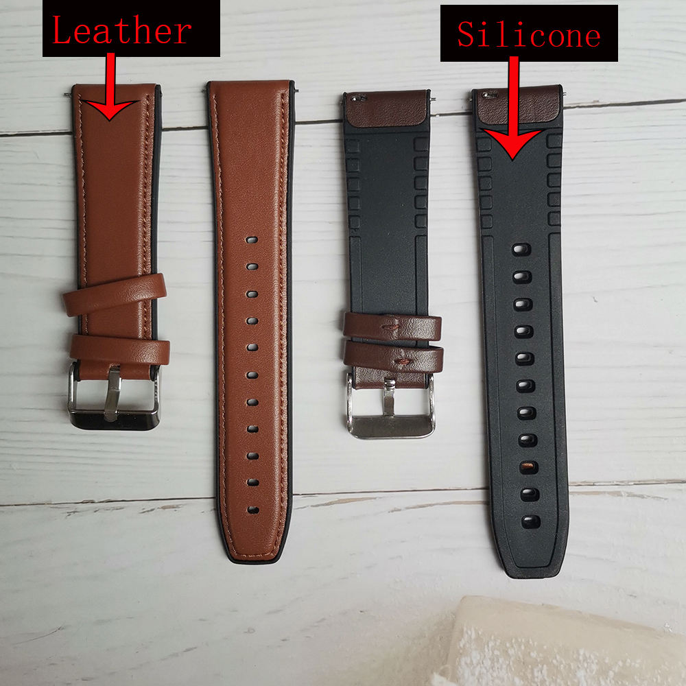 Leather Watchband 22mm For Xia - A1 Watches & Jewelry New York Photos recensione e prezzo