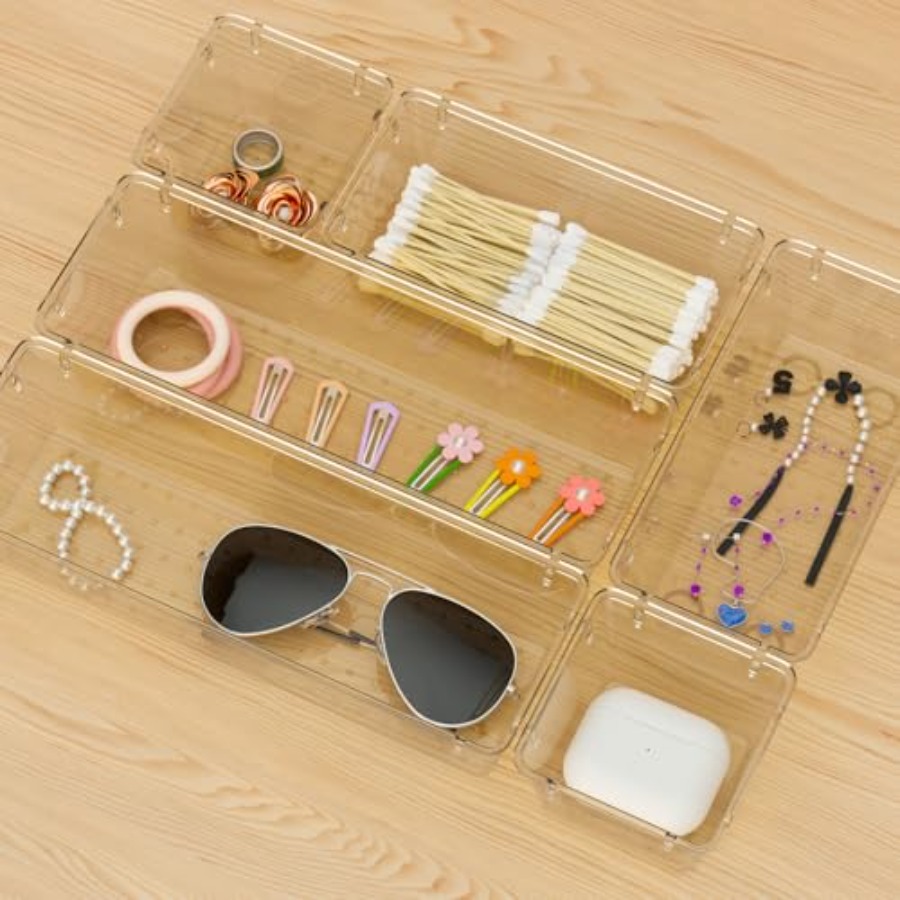 6 Pack Drawer Organizer Set, A - Jewelry & Watches Sp Z Oo Ul Frezerów 3 recensione e prezzo