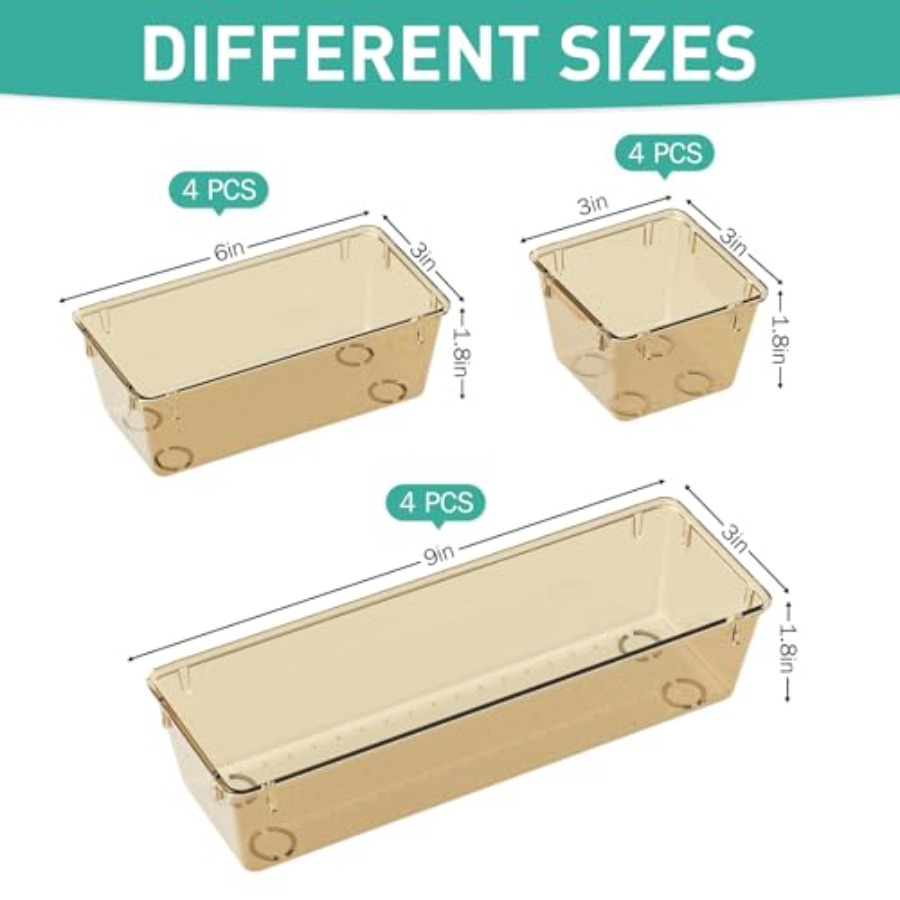6 Pack Drawer Organizer Set, A - Jewelry & Watches Sp Z Oo Ul Frezerów 3 recensione e prezzo