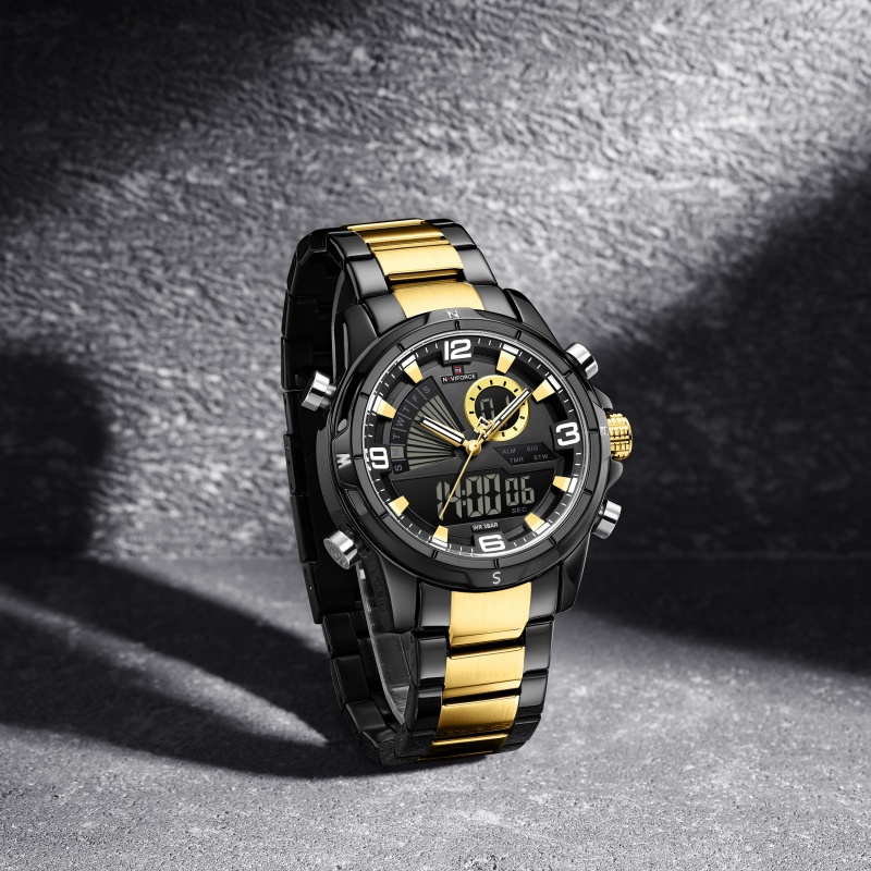 NAVIFORCE Men Dual Display Wat - Watch Display Box recensione e prezzo